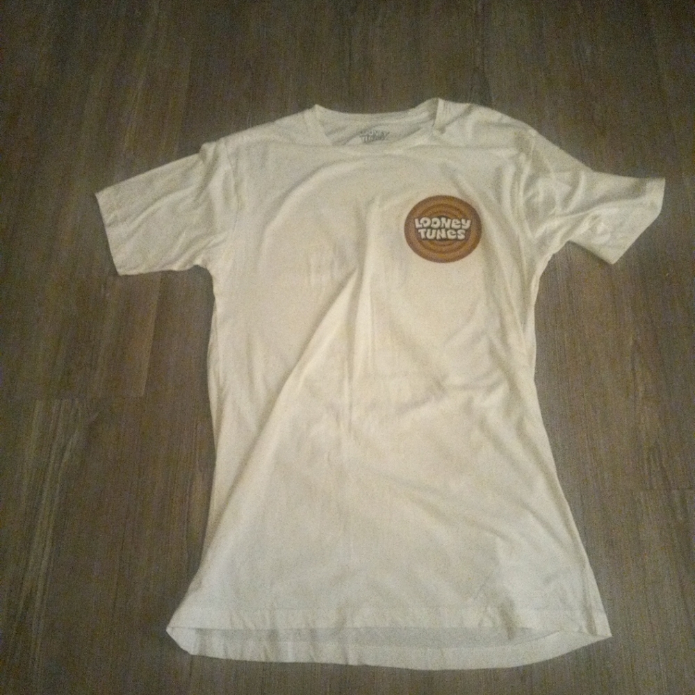 Looney Tunes ~ ~ T-Shirt  ~ Mens Shirt  Size M ~ White White